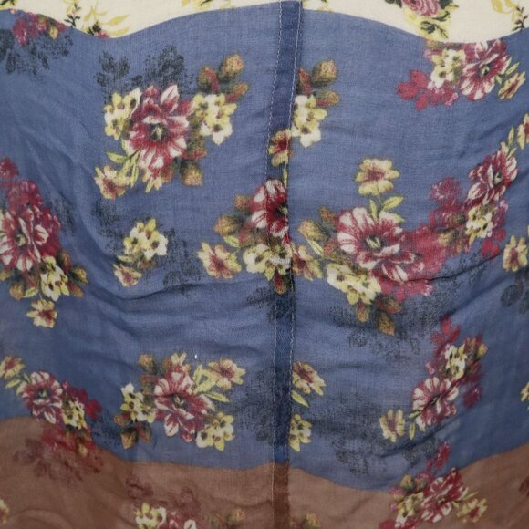 Maurices Infinity Scarf Multi Cottagecore Grannycore Boho Feminine Romantic - Picture 8 of 16